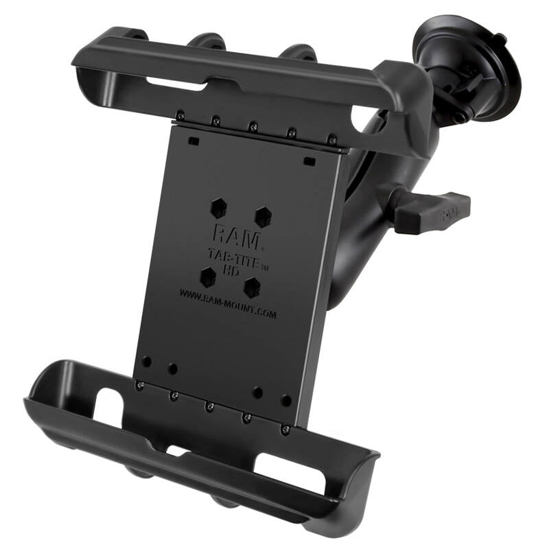 RAM-166-TAB17U RAM® Tab-Tite™ Large Tablet Mount with RAM® Twist-Lock™ Suction Cup (C Series)