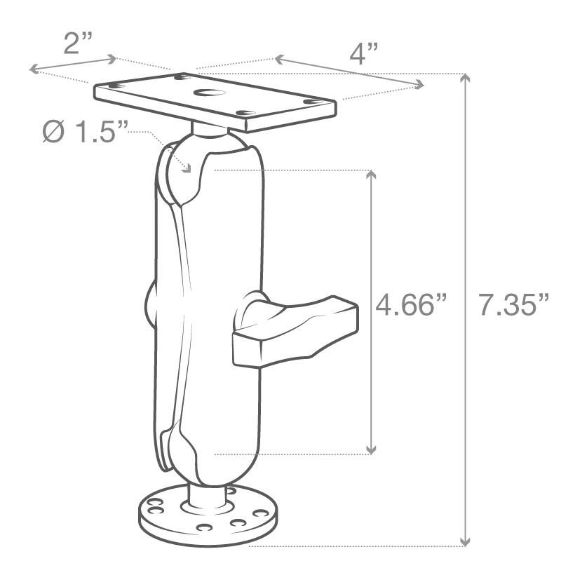 ram-202-24-202u dimensions