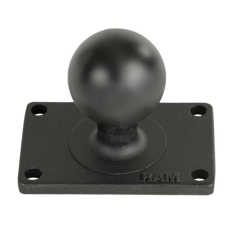 RAM-202U-23 RAM® Ball Base with 1.5" x 2.5" 4-Hole Pattern - C Size