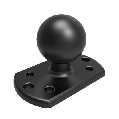 RAM Rectangular Base - Crown Work Assist with Double Ball Mount - long
