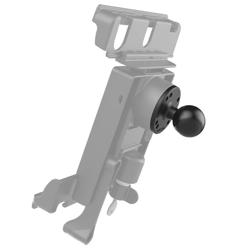 RAM-202U RAM® Round Plate with Ball - C Size on rear of tablet