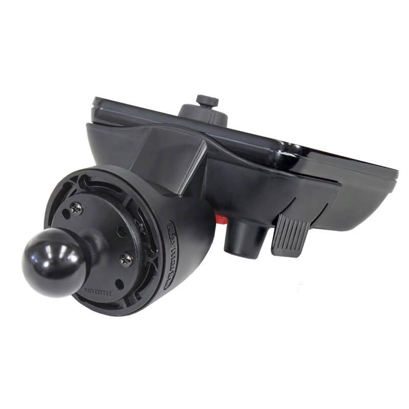 RAM-202U-RYM1 RAM® Ball Adapter with Hardware on Raymarine Dragonfly from below
