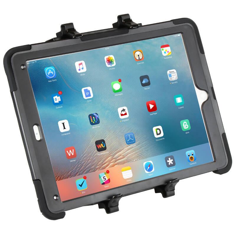 RAM Tough-Tray II - Universal Tablet & Netbook Holder with U-Bolt Rail Base