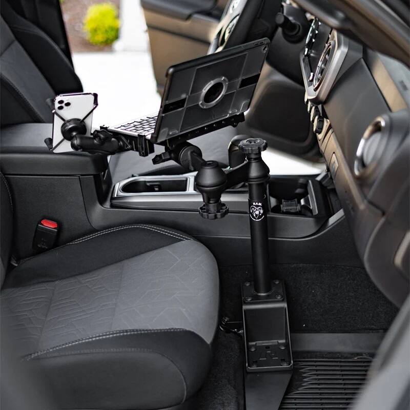 RAM-234-6 RAM® Tough-Tray™ installed in vehicle