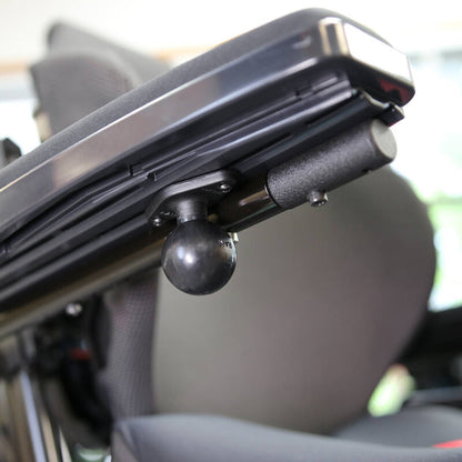 RAM X-Grip Universal Cradle for 10" Tablets with Wheelchair Seat Track Mount