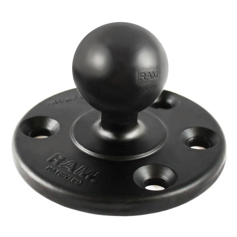 RAM-240U RAM® Large Round Plate with Ball - C Size