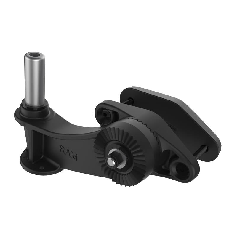 RAM-247U-4P1 RAM® 4" Square Post Clamp Ratchet Base with 1/2" NPT Post