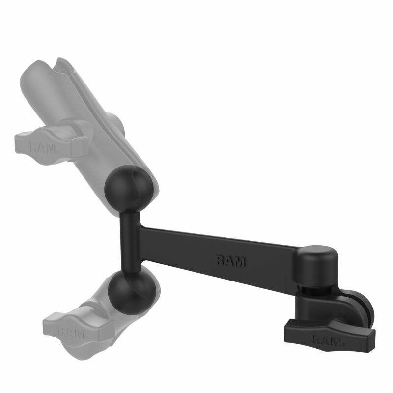 RAM-261-2U RAM® Swing Arm Extension with 1/2" NPT Hole and Double Ball Adaptor