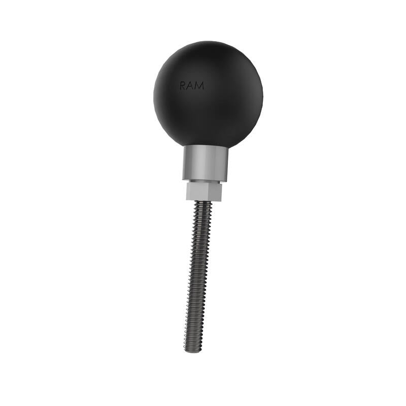 RAM-273U RAM® Ball "Add-a-ball" Adapter with 2.5" Long 1/4"-20 Threaded Stud - C Size