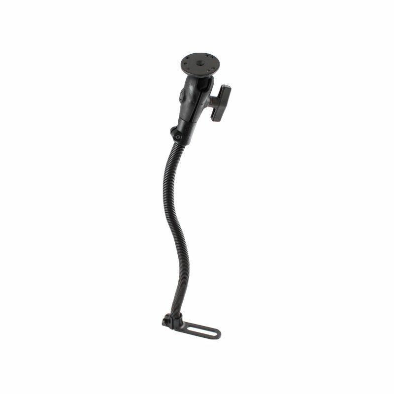 RAM-316-1-202U RAM® Pod™ I Vehicle Mount with 18" Aluminum Rod and Round Plate - C Size