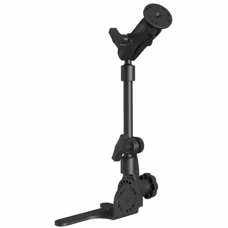 RAM-316-HDR-202U RAM® Pod HD™ Reverse Vehicle Mount with 12" Aluminium Rod and Round Plate