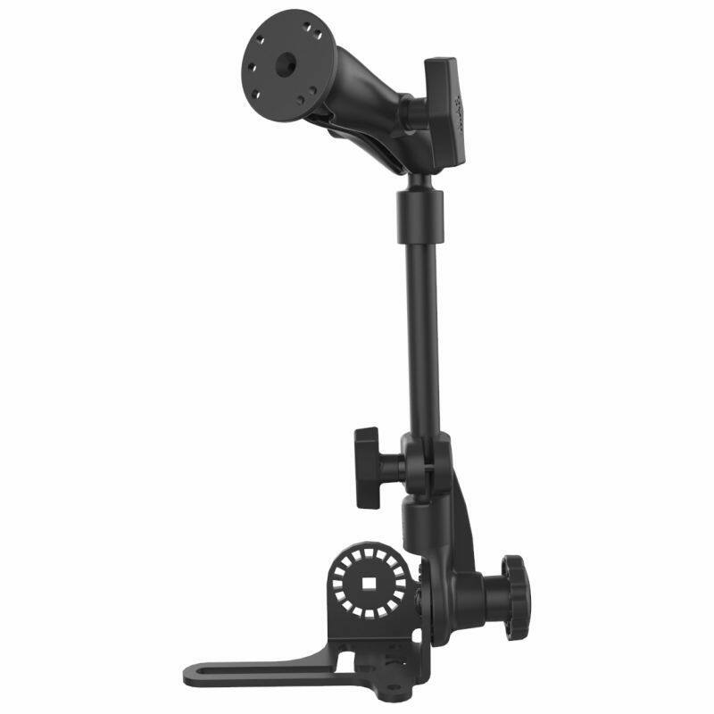 RAM-316-HDR-202U RAM® Pod HD™ Reverse Vehicle Mount with 12" Aluminium Rod and Round Plate