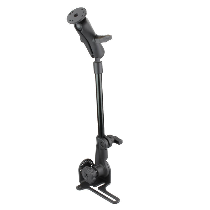 RAM-316-HDR-202U RAM® Pod HD™ Reverse Vehicle Mount with 12" Aluminium Rod and Round Plate