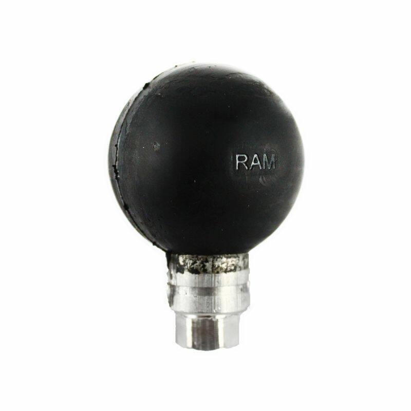RAM-337U RAM® Ball Adapter with 1/4" - 20" Threaded Hole and Hex Post - C Size