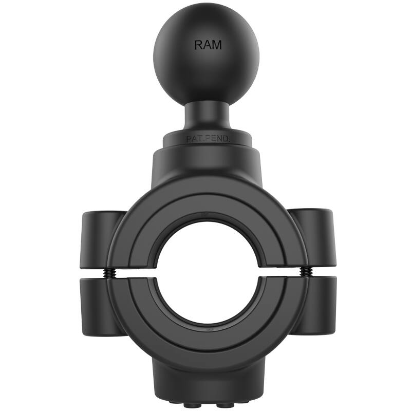 RAM-351-415-15-2U RAM® Torque™ 38-51mm Diameter Rail Base - C Size Aluminum Ball from side