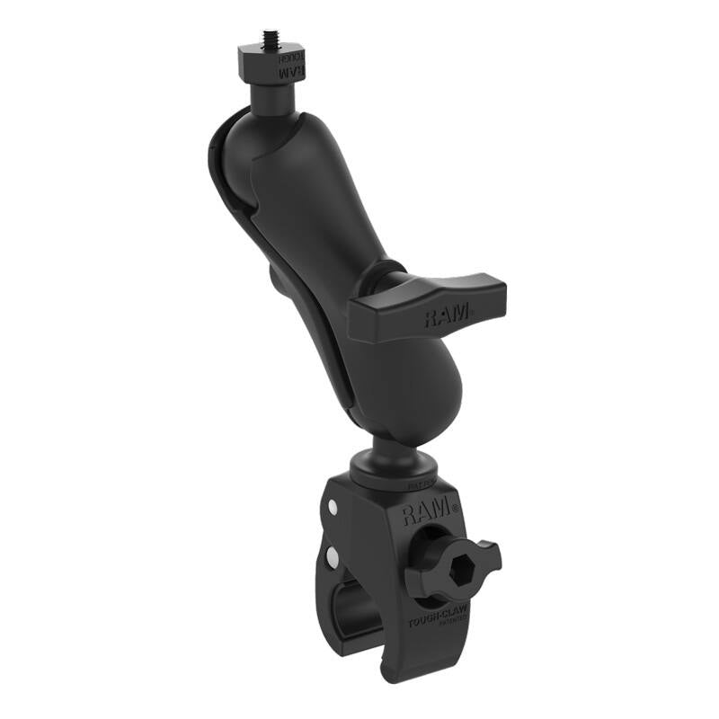 RAM-400-379-252025U RAM® Tough-Ball™ Camera Mount with RAM® Tough-Claw™ Small Clamp Base