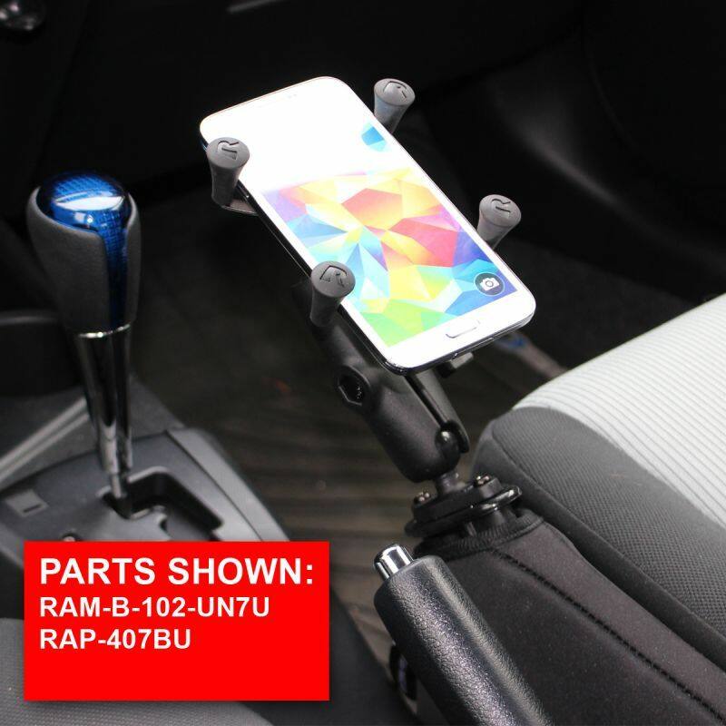 RAP-B-407-UN7U RAM® X-Grip® Phone Mount with RAM® Tough-Wedge™ Base