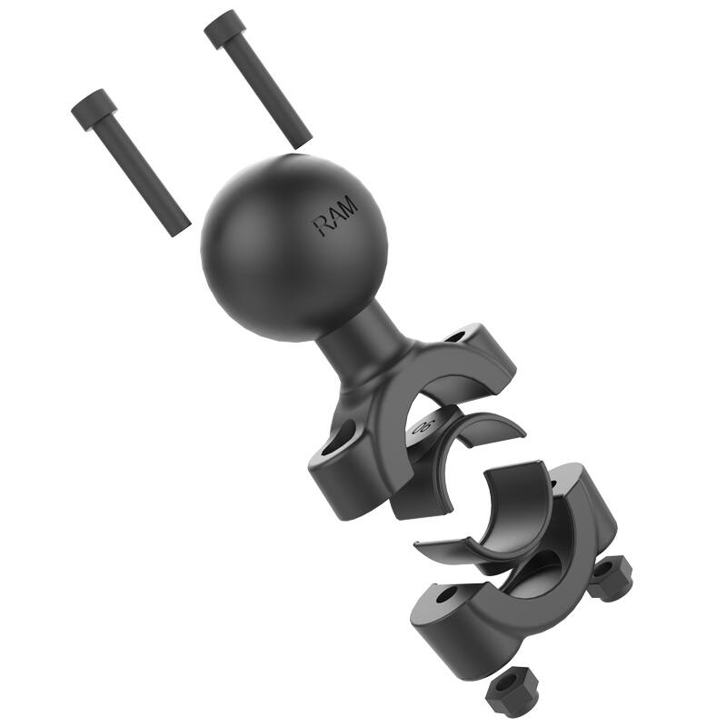 RAM-408-75-1U RAM Torque 19 to 25mm (3/4" - 1") Diameter Handlebar/Rail Base - C-size showing parts