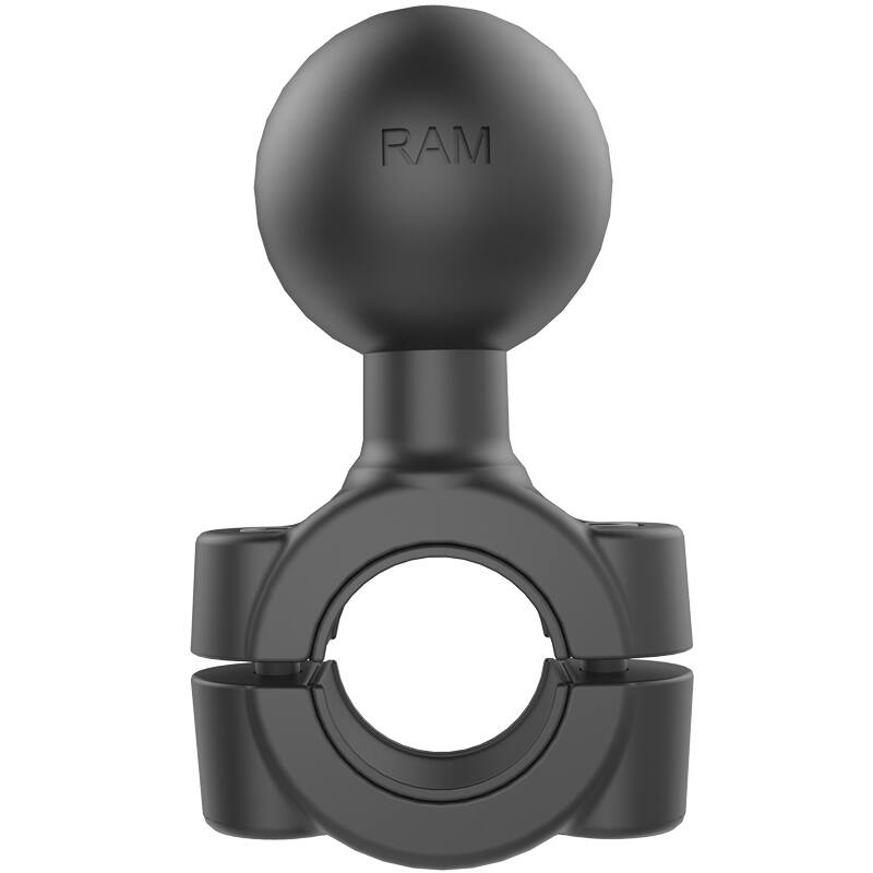 RAM-408-75-1U RAM Torque 19 to 25mm (3/4" - 1") Diameter Handlebar/Rail Base - C-size from side