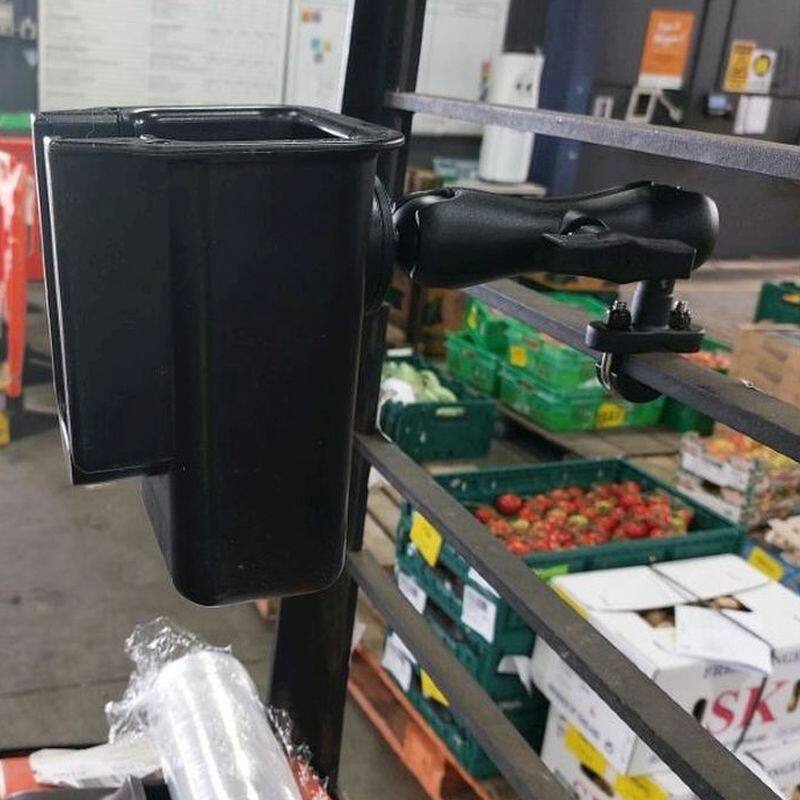 RAM-450-231 RAM® Power-Grip™ XL Universal Scanner Gun Holder with U-Bolt Mount