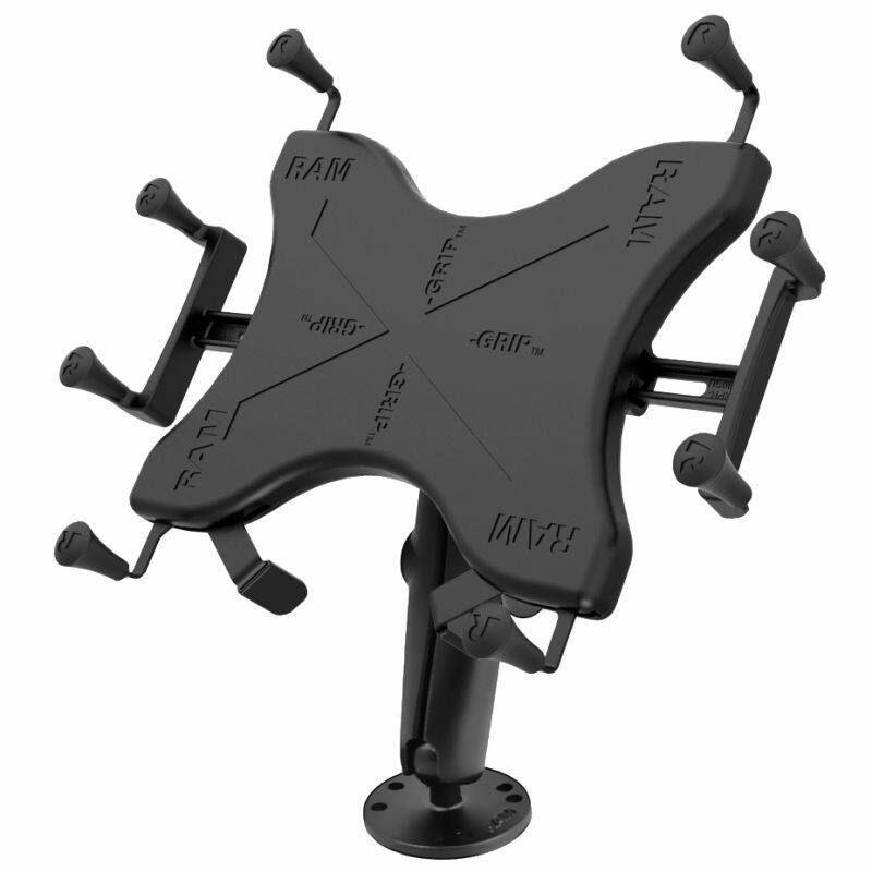 RAM-B-101-C-UN9U RAM® X-Grip® Drill-Down Double Ball Mount for 9"-10" Tablets