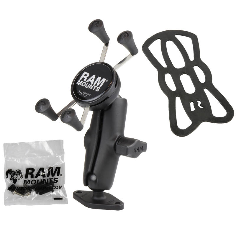 RAM-B-102-UN7U RAM® X-Grip® Phone Mount with Diamond Base with tether