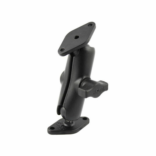 RAM-B-102U RAM® Double Ball Diamond Plate Mount - medium arm