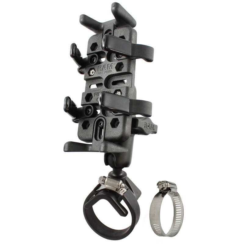 RAM-B-108-UN4 RAM® Finger-Grip™ Universal Mount with Strap Hose Clamp Base empty