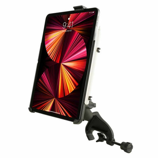 RAM-B-121-AP23U RAM® Yoke Clamp Mount for iPad Pro 11" (1-4 Gen), Air 4, 5 & 11" (M2)