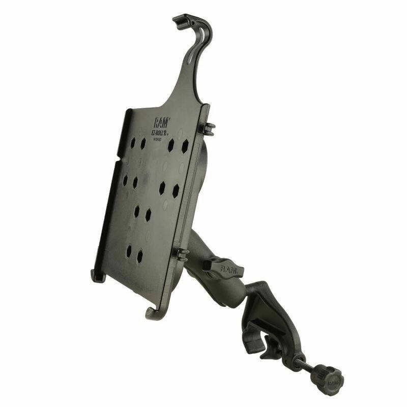 RAM-B-121-AP23U RAM® EZ-Roll'r™ Yoke Clamp Mount for Apple iPad Pro 11", Air 4 & Air 5 without iPad