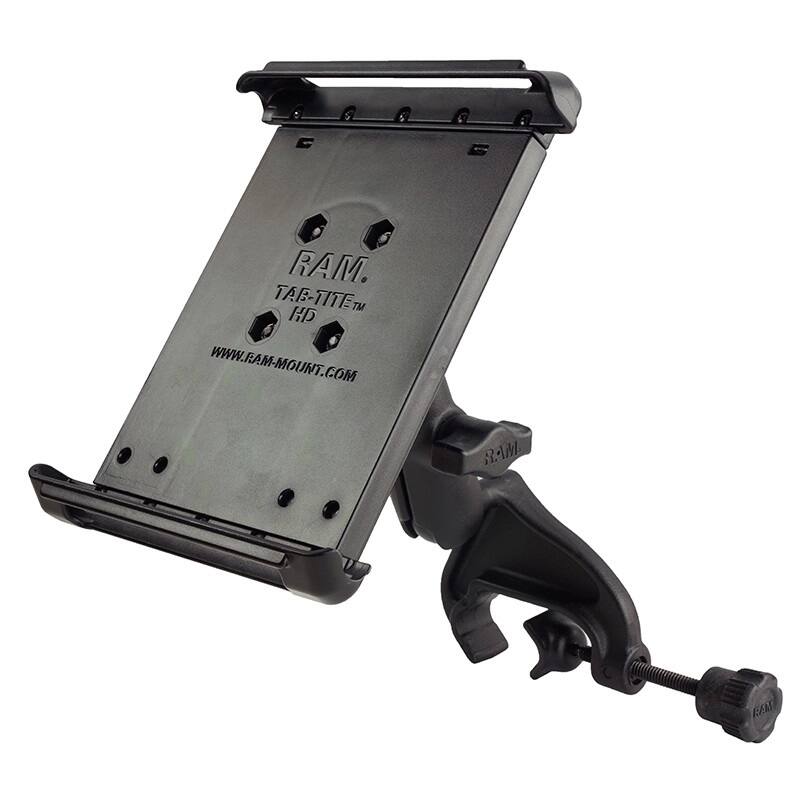 RAM-B-121-TAB2U RAM® Tab-Tite™ Yoke Clamp Mount for iPad mini Series + More