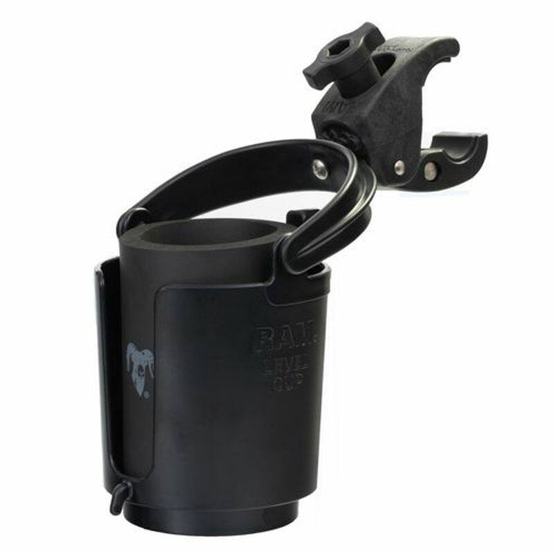 RAM-B-132-400U RAM® Level Cup™ 16oz Drink Holder with RAM® Tough-Claw™ Mount