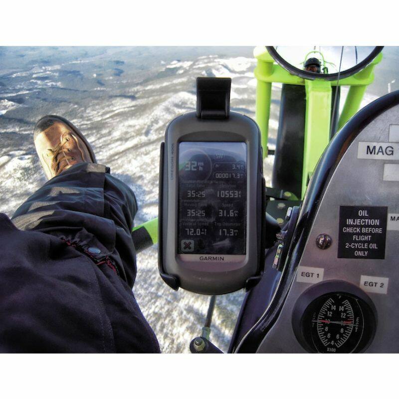 RAM Garmin Cradle - Oregon / Approach GPS with Drill Down Mount - Composite
