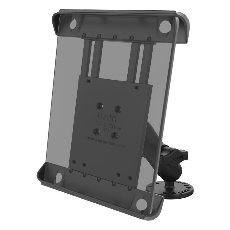 RAM-B-138-TAB3U RAM Tab-Tite™ Drill-Down Mount for Apple iPad 1-4 + More