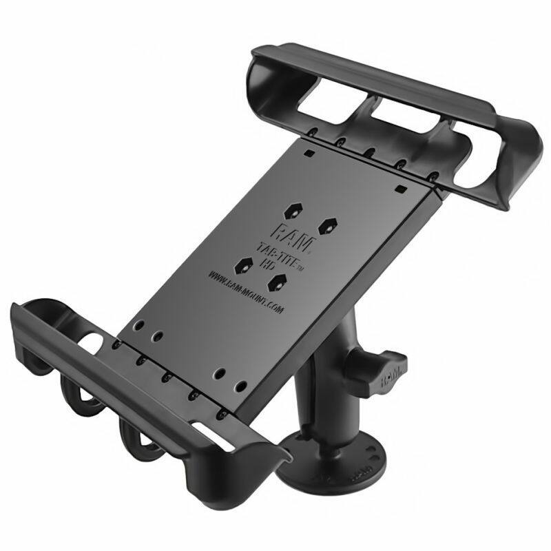 RAM-B-138-TAB8U RAM Flat Surface Mount with Tab-Tite Cradle for 10" Tablets (with cases)