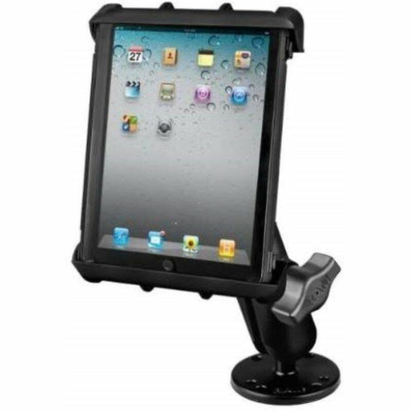 RAM-B-138-TAB8U RAM Flat Surface Mount with Tab-Tite Cradle for 10" Tablets (with cases)