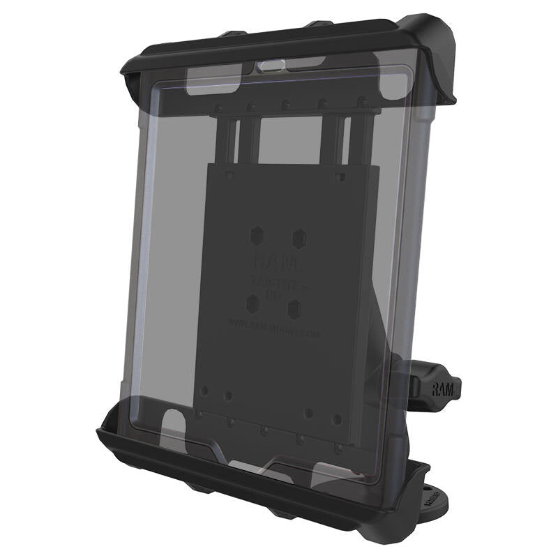 RAM-B-138-TAB8U RAM Flat Surface Mount with Tab-Tite Cradle for 10" Tablets (with cases)