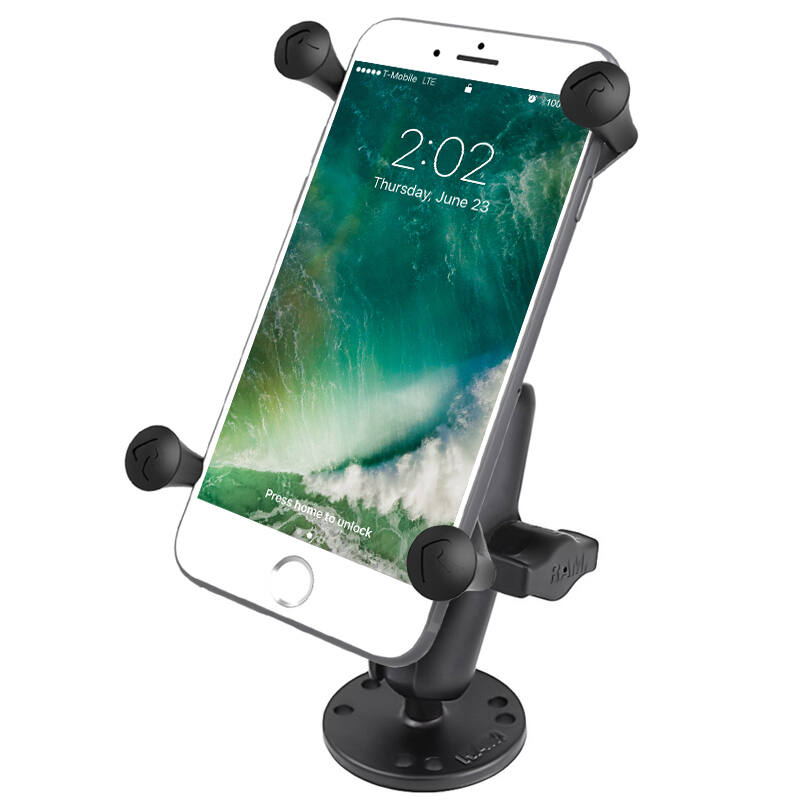 RAM-B-138-UN10 RAM® X-Grip® Large Phone Mount with Drill-Down Base