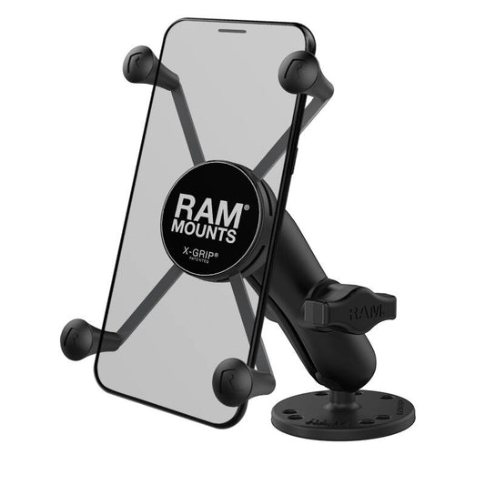 RAM-B-138-UN10 RAM® X-Grip® Large Phone Mount with Drill-Down Base