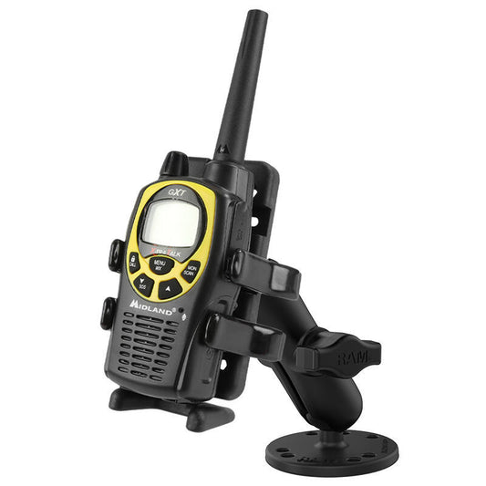 RAM-B-138-UN4U RAM® Finger-Grip™ Universal Holder with Drill Down Base