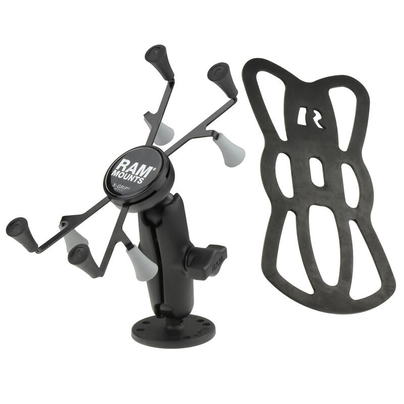 RAM-B-138-UN8U RAM® X-Grip® Universal Drill-Down Mount for 7"-8" Tablets with tether