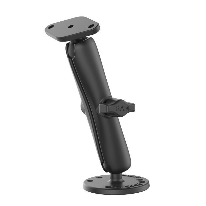 RAM-B-138U-C round base, diamond base and long arm