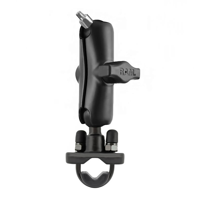 RAM-B-149Z-237U RAM® Handlebar U-Bolt Double Ball Mount with 1/4"-20 Threaded Stud