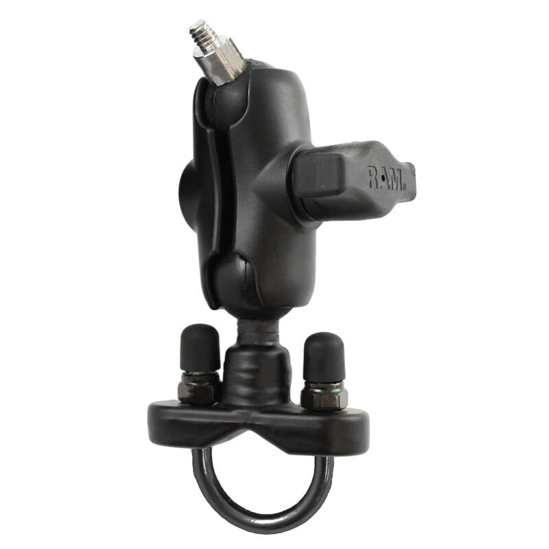 RAM-B-149Z-A-237U RAM® Handlebar U-Bolt Double Ball Short Mount with 1/4"-20 Threaded Stud