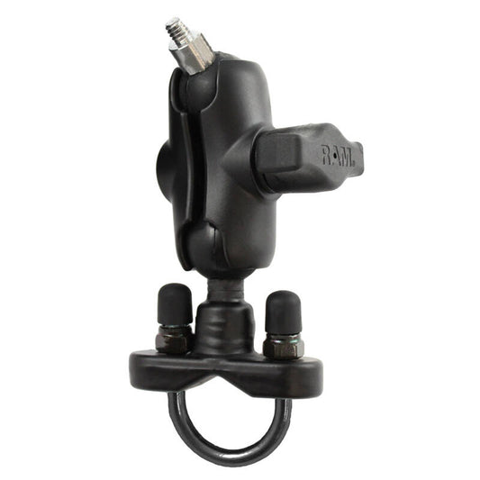 RAM-B-149Z-A-237U RAM® Handlebar U-Bolt Double Ball Short Mount with 1/4"-20 Threaded Stud