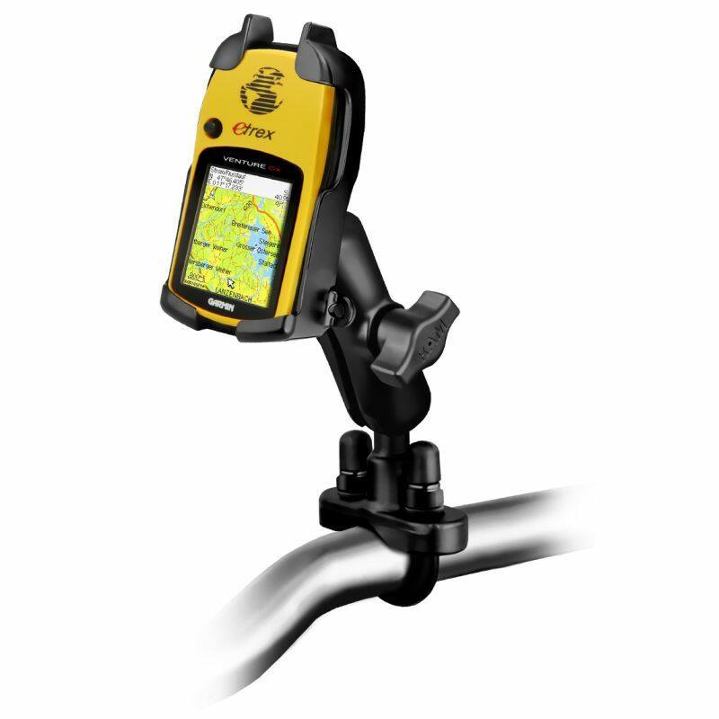 RAM-B-149Z-GA16U RAM® U-Bolt Double Ball Mount for Garmin eTrex Legend Color + More