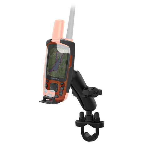 RAM-B-149Z-GA41U RAM® Handlebar U-Bolt Mount for Garmin Astro 320, GPSMAP 62 &  64 Series