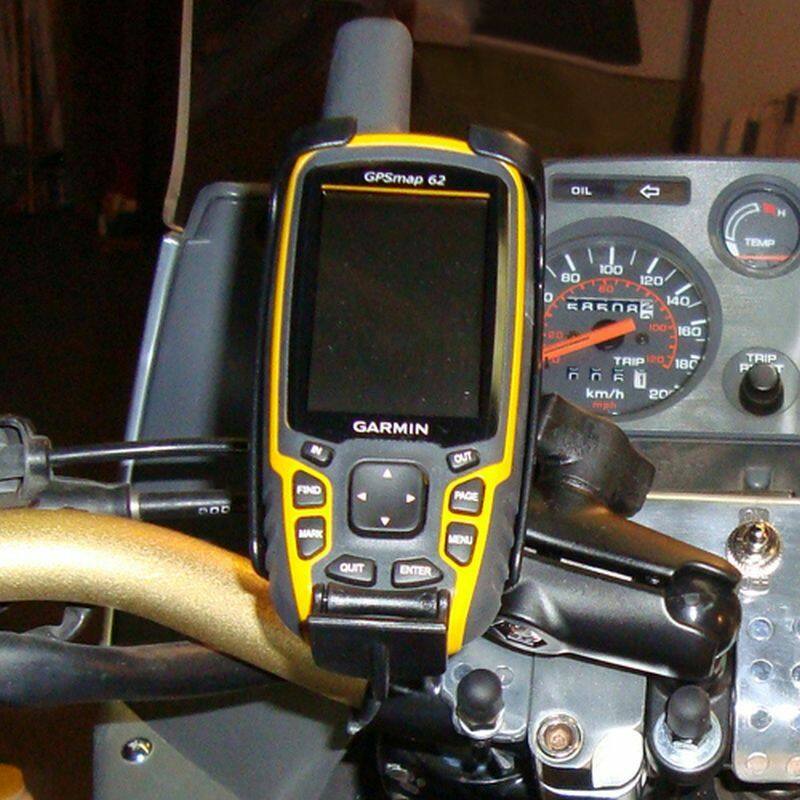 RAM-HOL-GA41U RAM®  Mount for Garmin Astro 320, GPSMAP 62 &  64 Series on motorbike