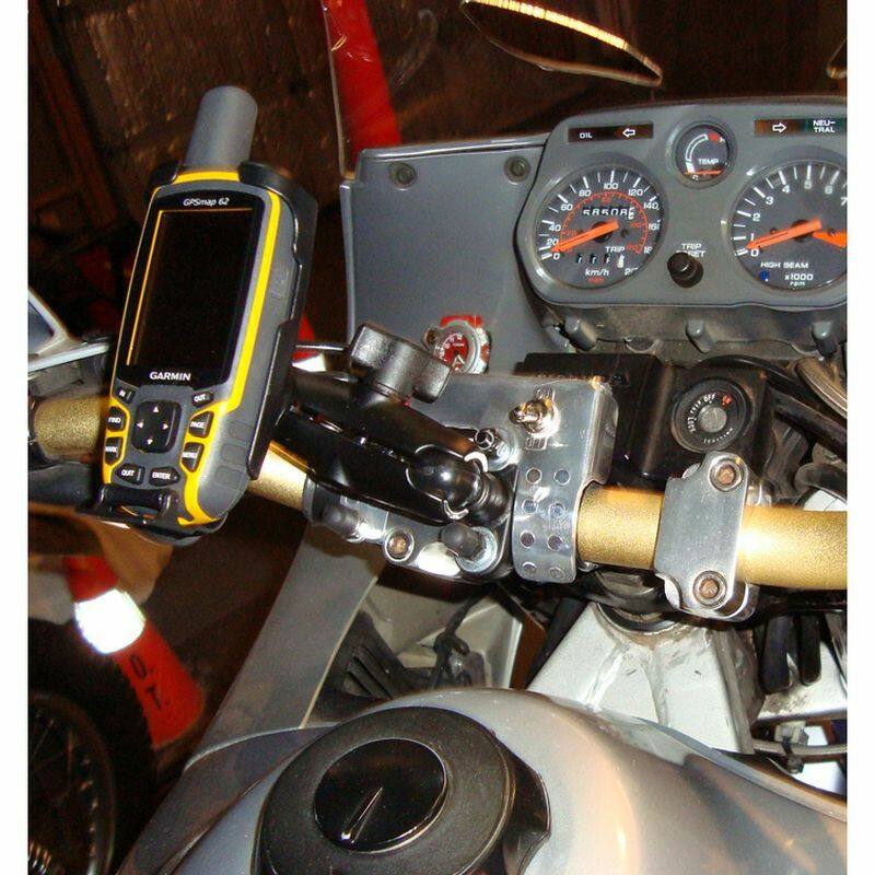 RAM-HOL-GA41U RAM®  Mount for Garmin Astro 320, GPSMAP 62 &  64 Series on motorbike