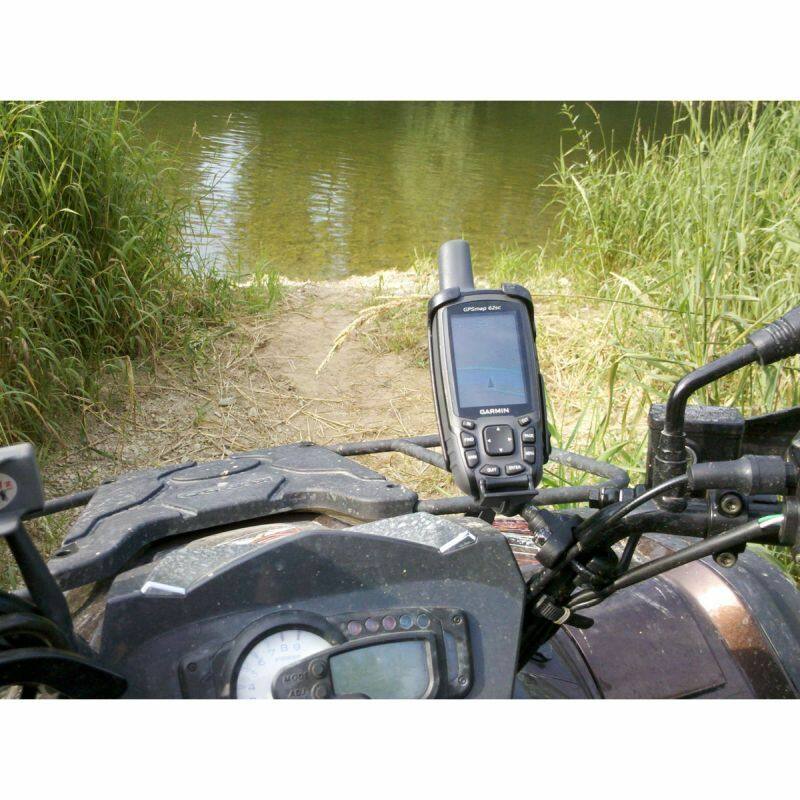 RAM-HOL-GA41U RAM®  Mount for Garmin Astro 320, GPSMAP 62 &  64 Series on quad bike